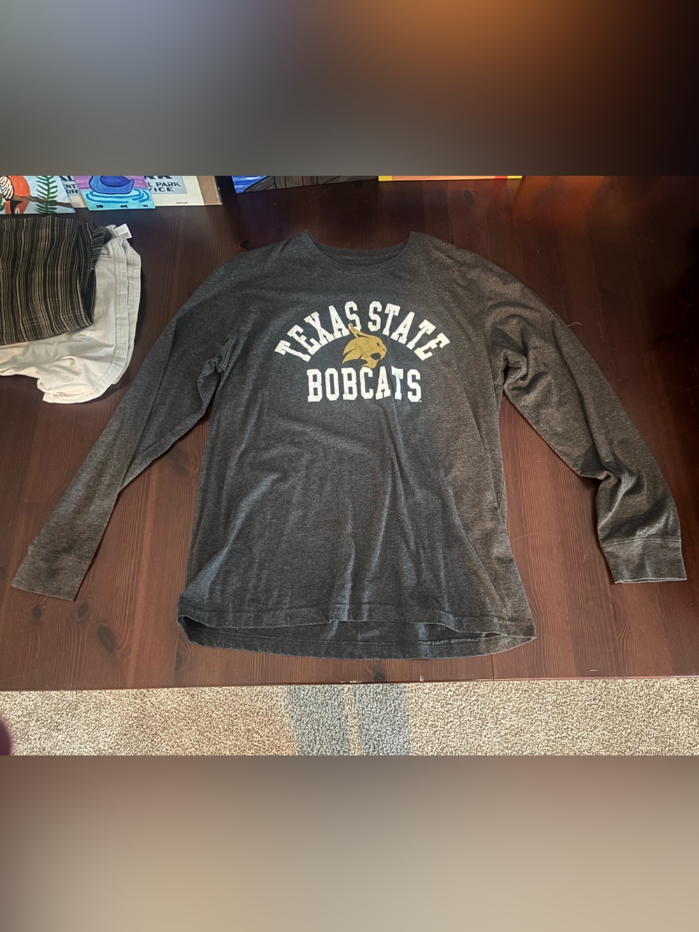 Texas State Bobcats Long-Sleeve Men’s Shirt